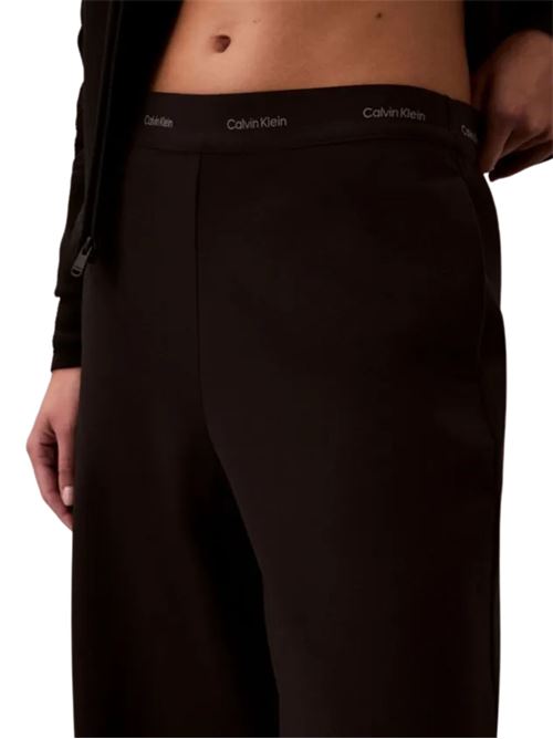 Pantalone cintura e logo Ponte Calvin Klein Jeans | LV044E622GUB1